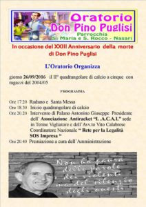 image1-212x300 Barcellona, all'oratorio di Nasari oggi il torneo di calcio a 5 dedicato a don Pino Puglisi