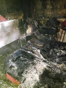 incendioArarat1-225x300 Barcellona, incendio di un'azienda agricola; il titolare: "Non ci fermeremo"