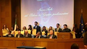 maria-rita-fugazzotto2-300x169 Fondazione Italia USA premia una giovane professionista barcellonese alla Camera dei Deputati