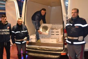 novellame-2-300x200 Milazzo. Sequestrati 1309 Kg di novellame di sarda e gamberi, la multa è di 57 mila euro