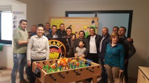 20170422_122648-1-300x169 Barcellona, gli "Igeani" hanno donato un calcio balilla al Centro Dedicato per l'Autismo