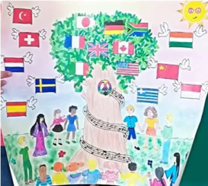 Immagine-300x269 "Un poster per la pace" a cura del Lions Club: menzione di merito all'I.C. Capuana