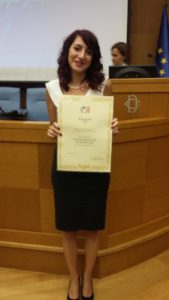 IMG-20180918-WA0001-169x300 Una laureata barcellonese è stata premiata alla Camera dei Deputati dalla Fondazione Italia Usa