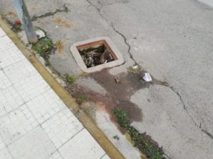 WhatsApp-Image-2018-11-19-at-22.01.45-300x225 Barcellona, pericolo in via Battifoglia per un tombino aperto nei pressi della Scuola dell'Infanzia